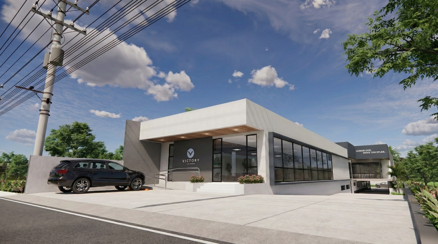 Building concept render